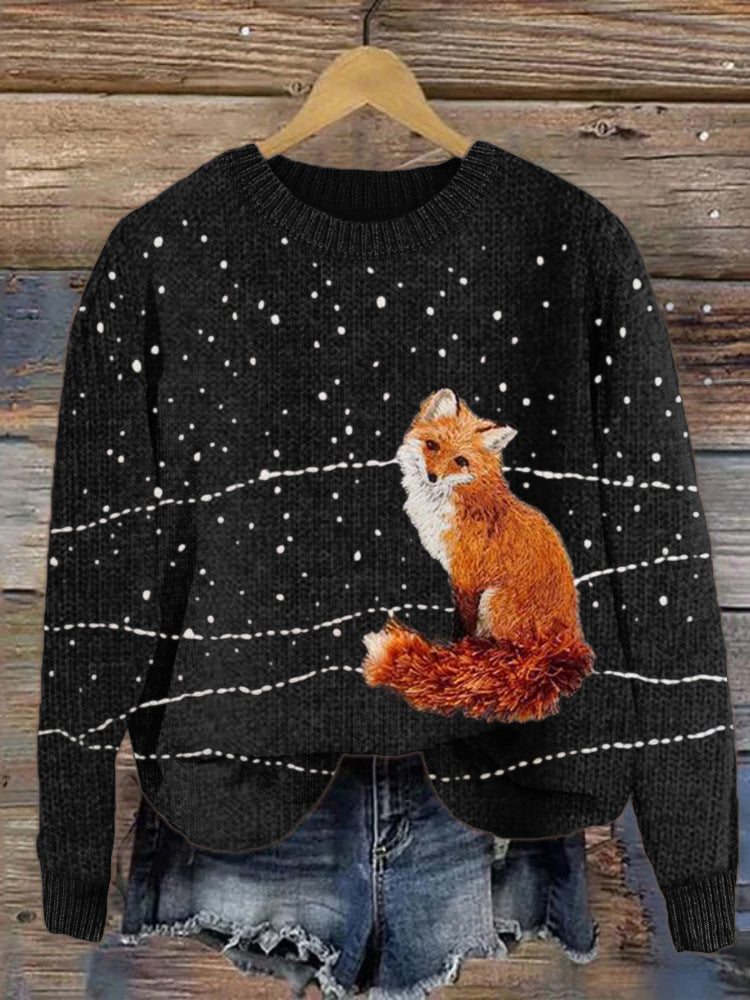 Zeitloser Vintage-Stil-Pullover