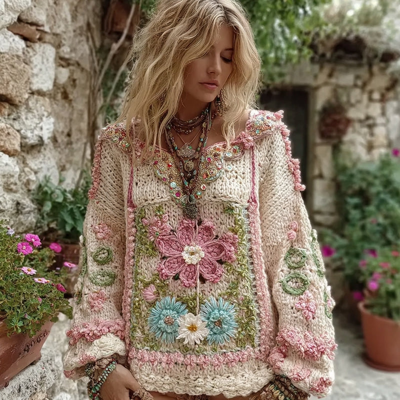 Zeitloser Vintage-Stil Pullover