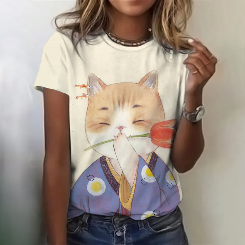 Zeitloser Vintage-Stil T-Shirt