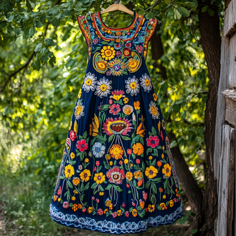 Wunderschön gefertigte Kleid
