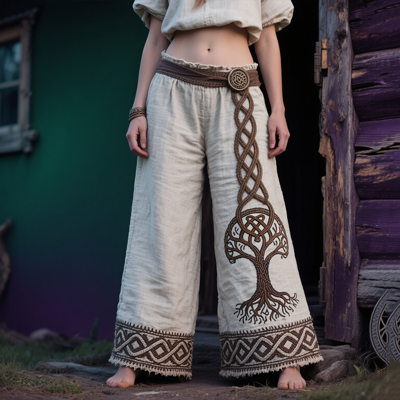 Anmutig gestaltete Hose