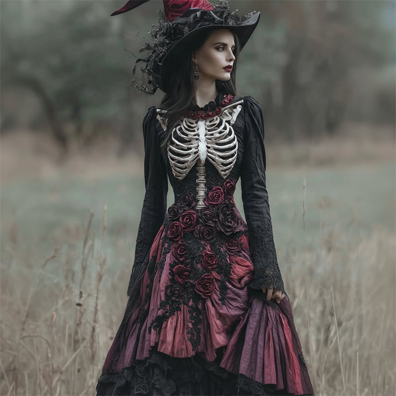 Klassische Vintage Kleid