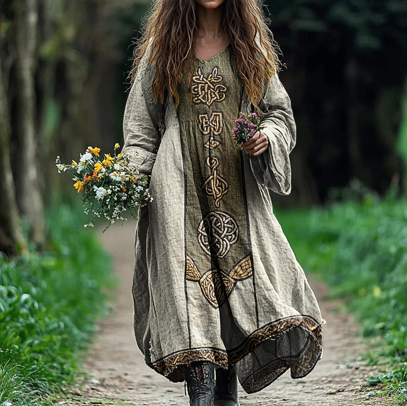 Klassische Vintage Kleid