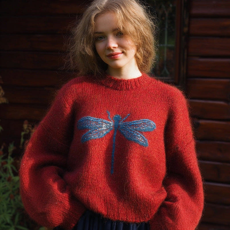 Wunderschön gefertigter Pullover