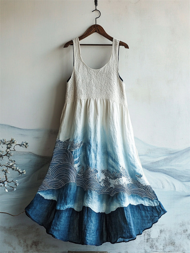 Klassisch gestaltete Kleid