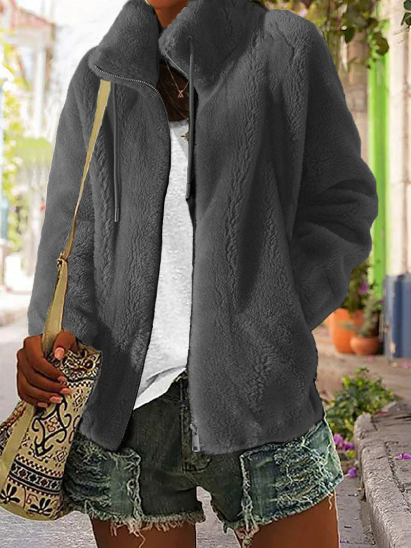 Anmutig gestaltete Jacke