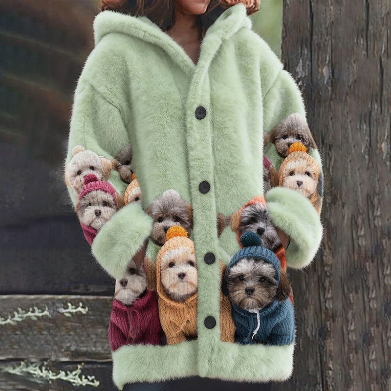 Vintage inspirierte Strickjacke