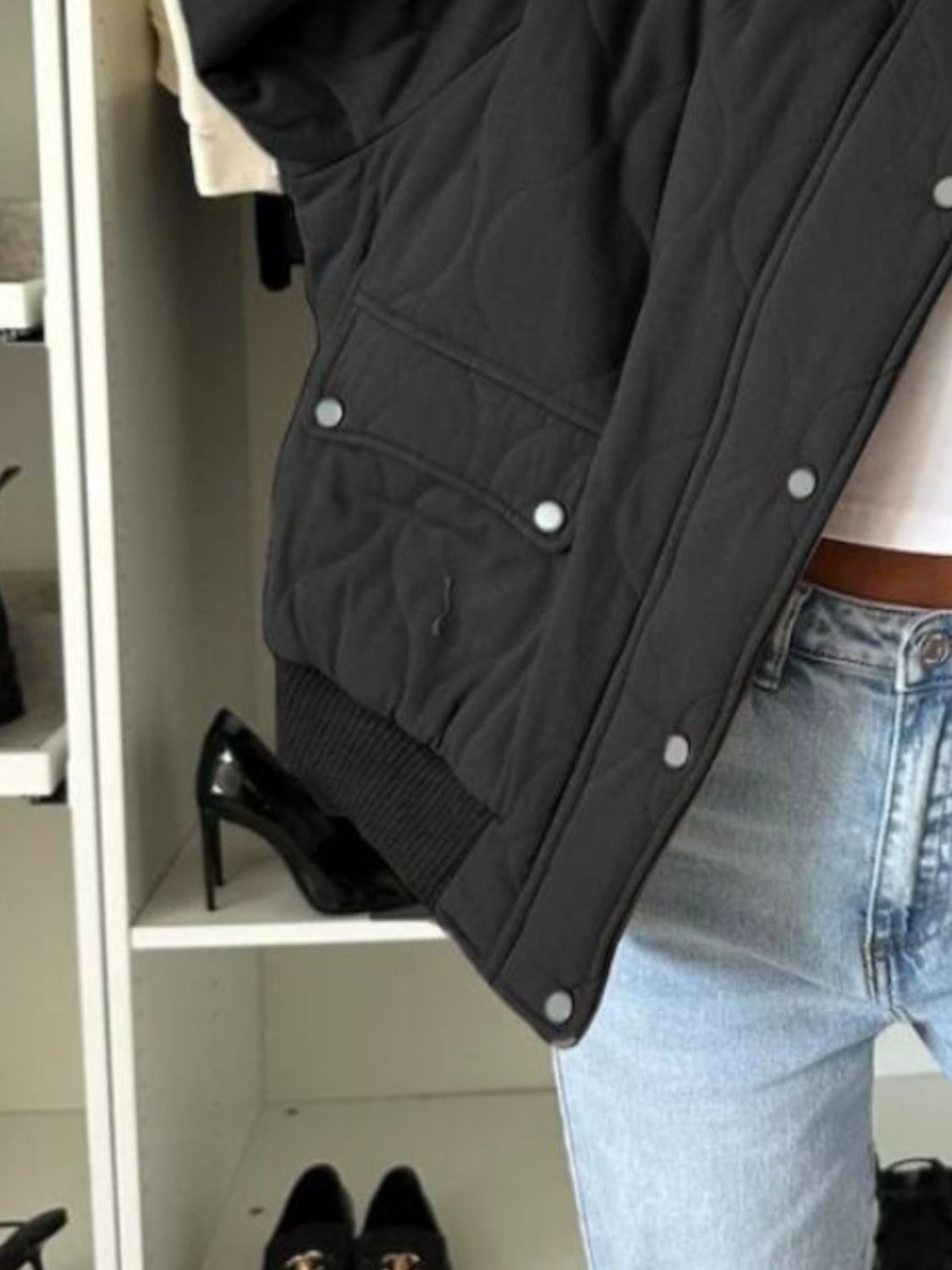 Klassisch gestaltete Jacke