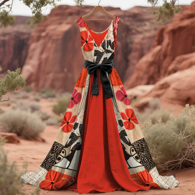 Anmutig gestaltete Kleid
