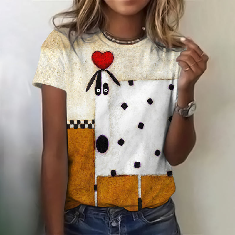 Klassisch gestaltete T-Shirt