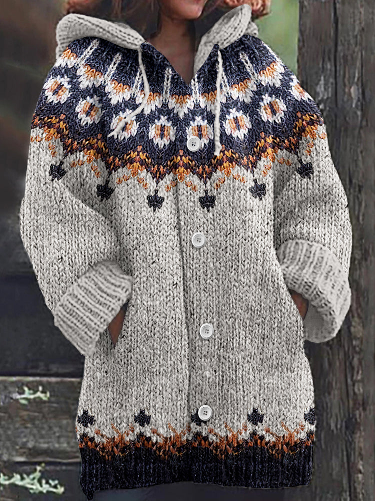Elegant gestaltete Strickjacke