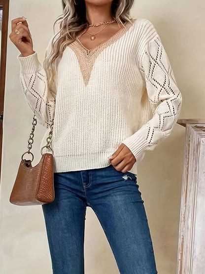 MW | Lässiger Langarmpullover