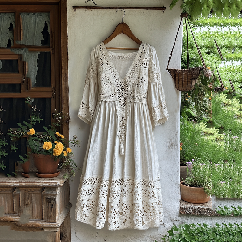 Durchdacht gestaltete Kleid