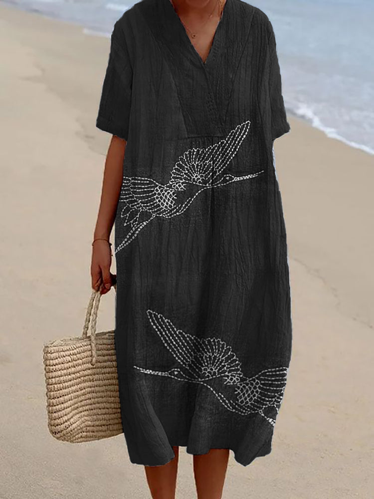 Klassische Vintage Kleid