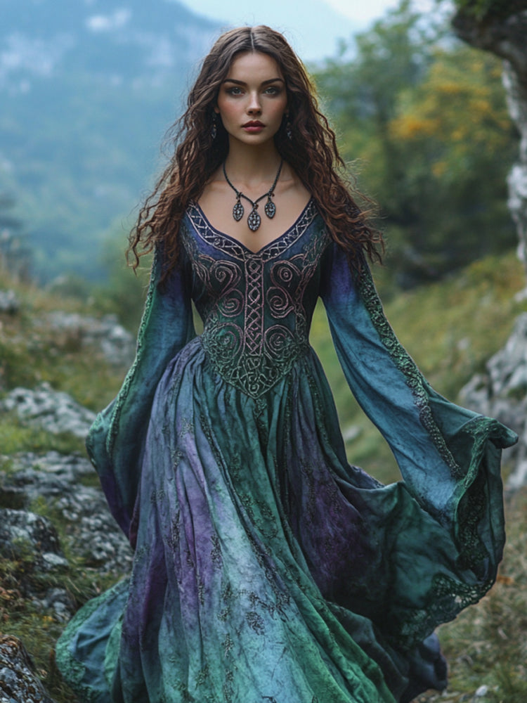 Anmutig gestaltete Kleid