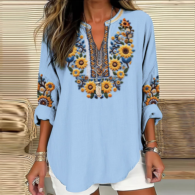 Elegant gestaltete Bluse
