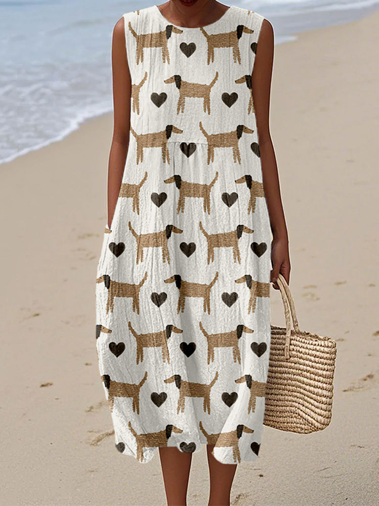 Zeitloser Vintage-Stil Kleid