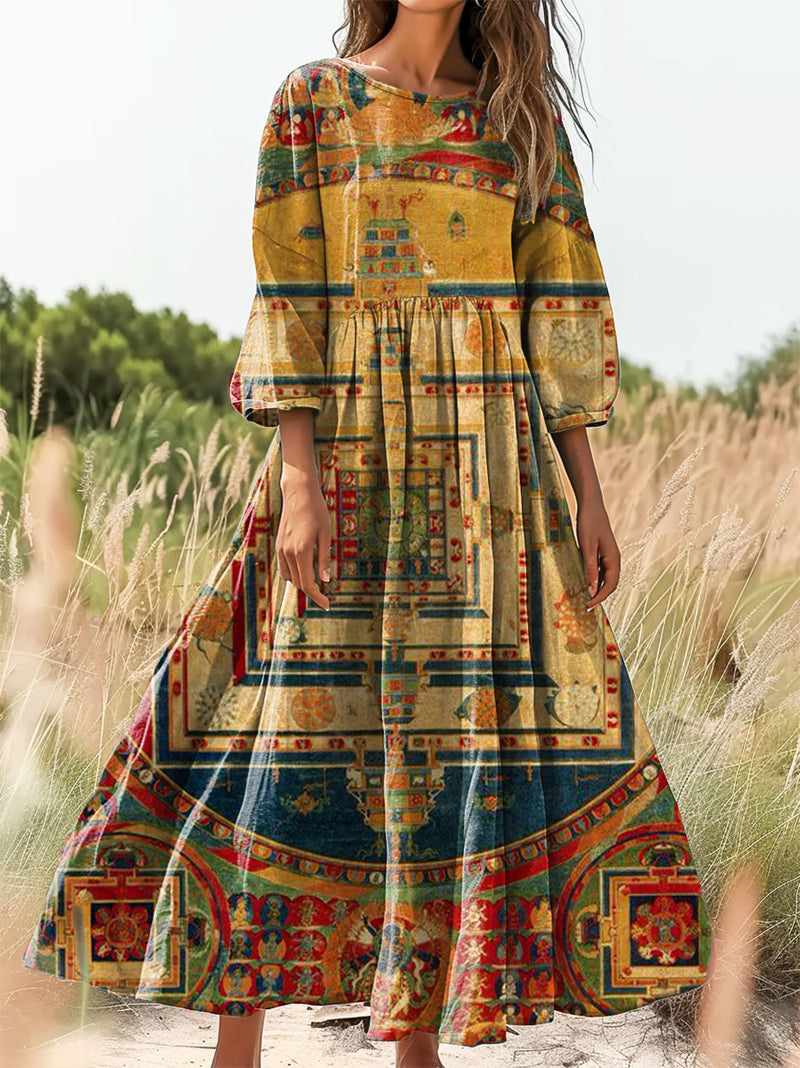 Klassische Vintage Kleid