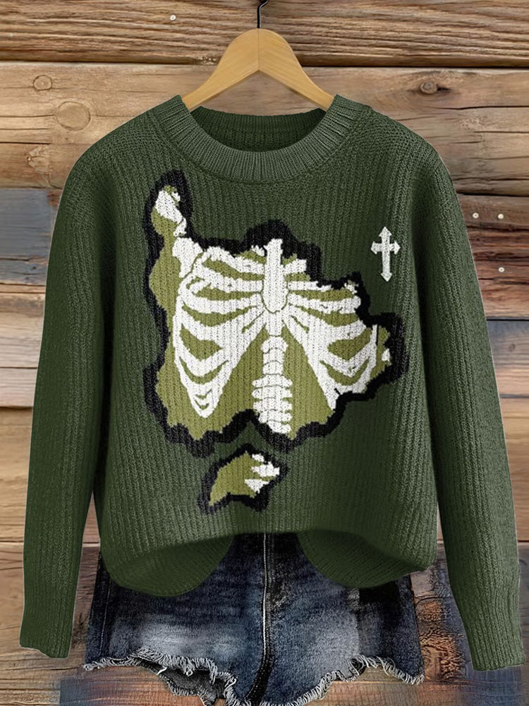 Zeitloser Vintage-Stil Pullover