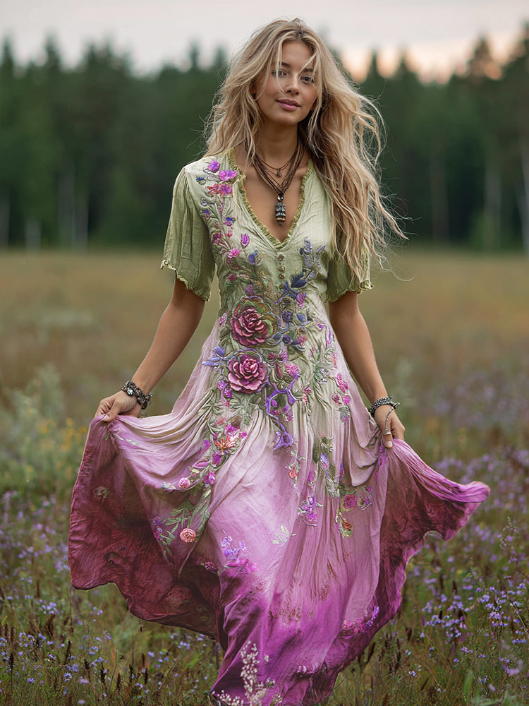 Zeitloser Vintage-Stil Kleid