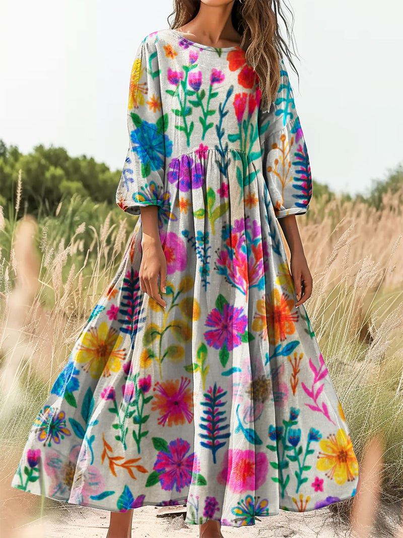 Klassisch gestaltete Kleid