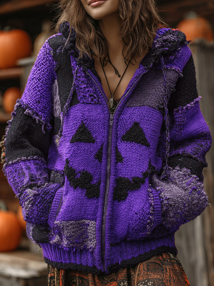 Wunderschön gefertigte Strickjacke