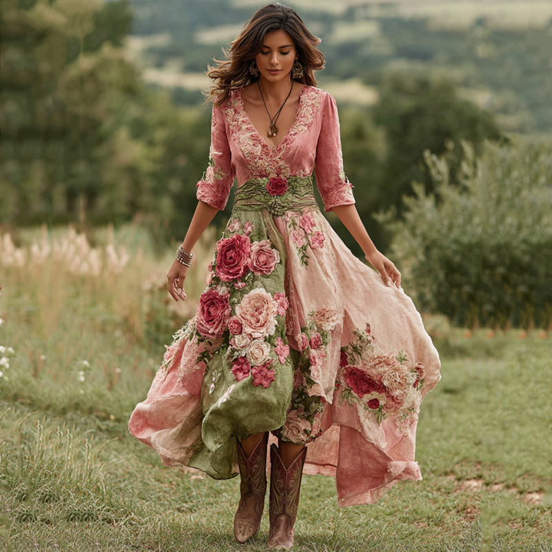 Vintage inspirierte Kleid
