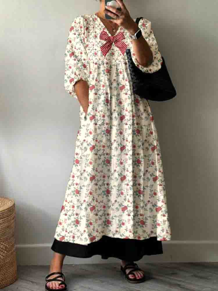 Wunderschön gefertigte Kleid