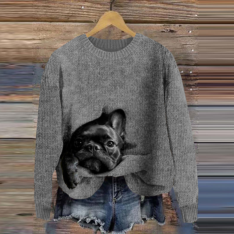 Zeitloser Vintage-Stil Pullover