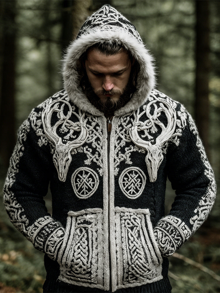 Vintage inspirierte Strickjacke