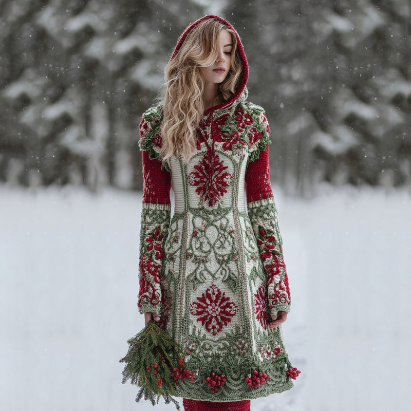 Klassisch gestaltete Kleid