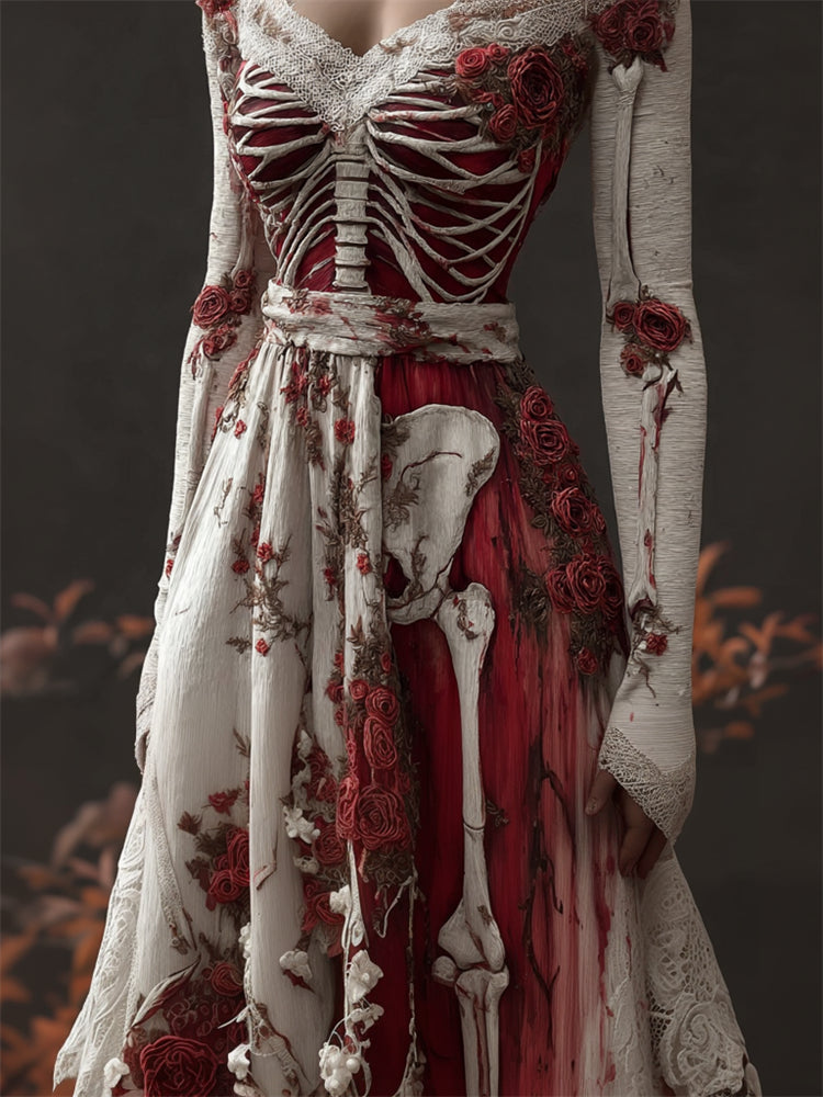 Anmutig gestaltete Kleid