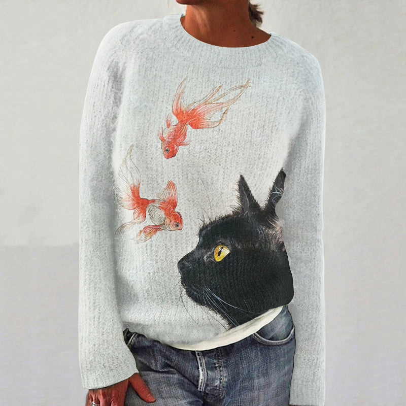 Zeitloser Vintage-Stil Pullover