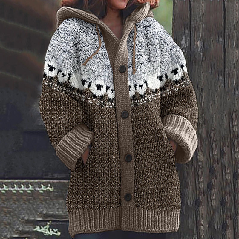 Klassische Vintage Strickjacke