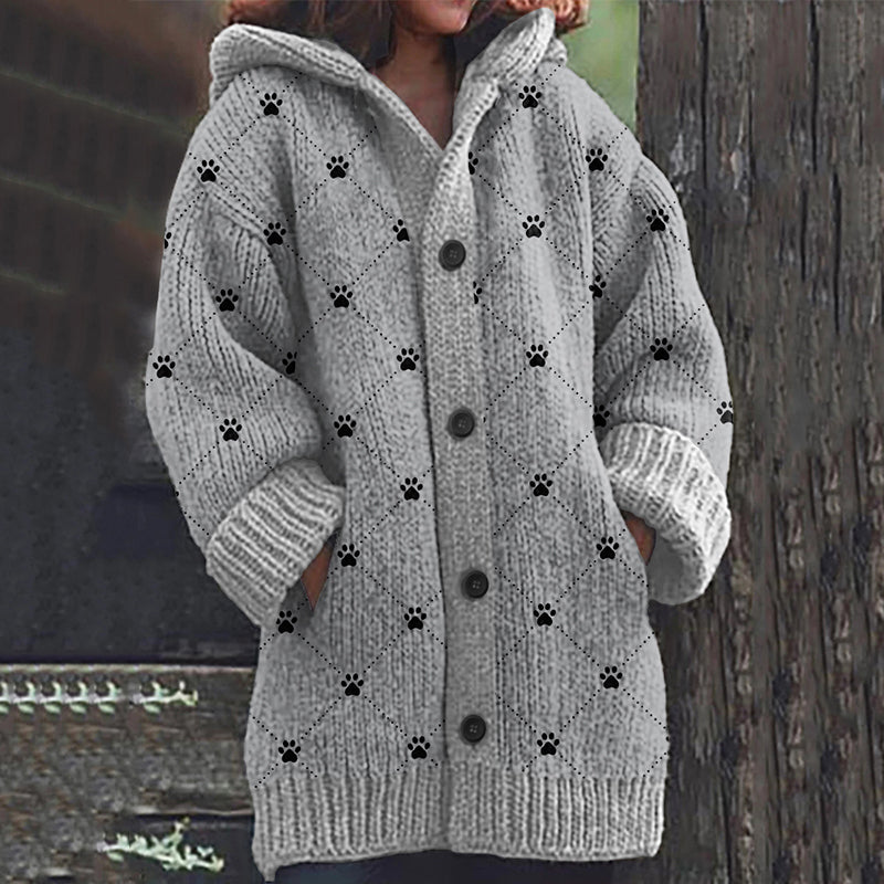 Elegant gestaltete Strickjacke