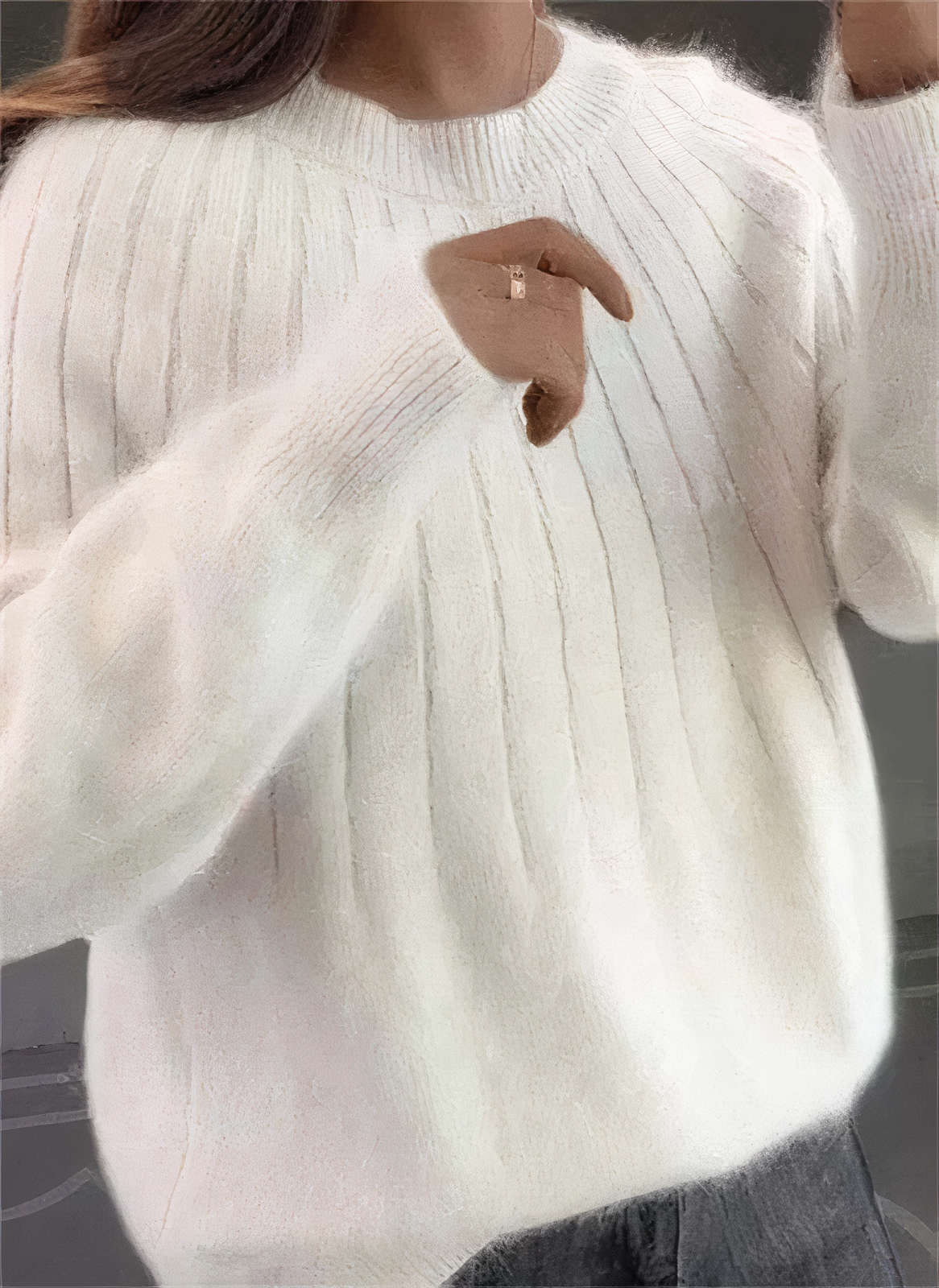 Durchdacht gestaltete Pullover