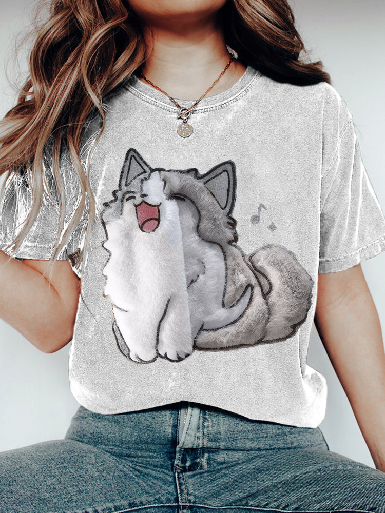 Durchdacht gestaltete T-Shirt
