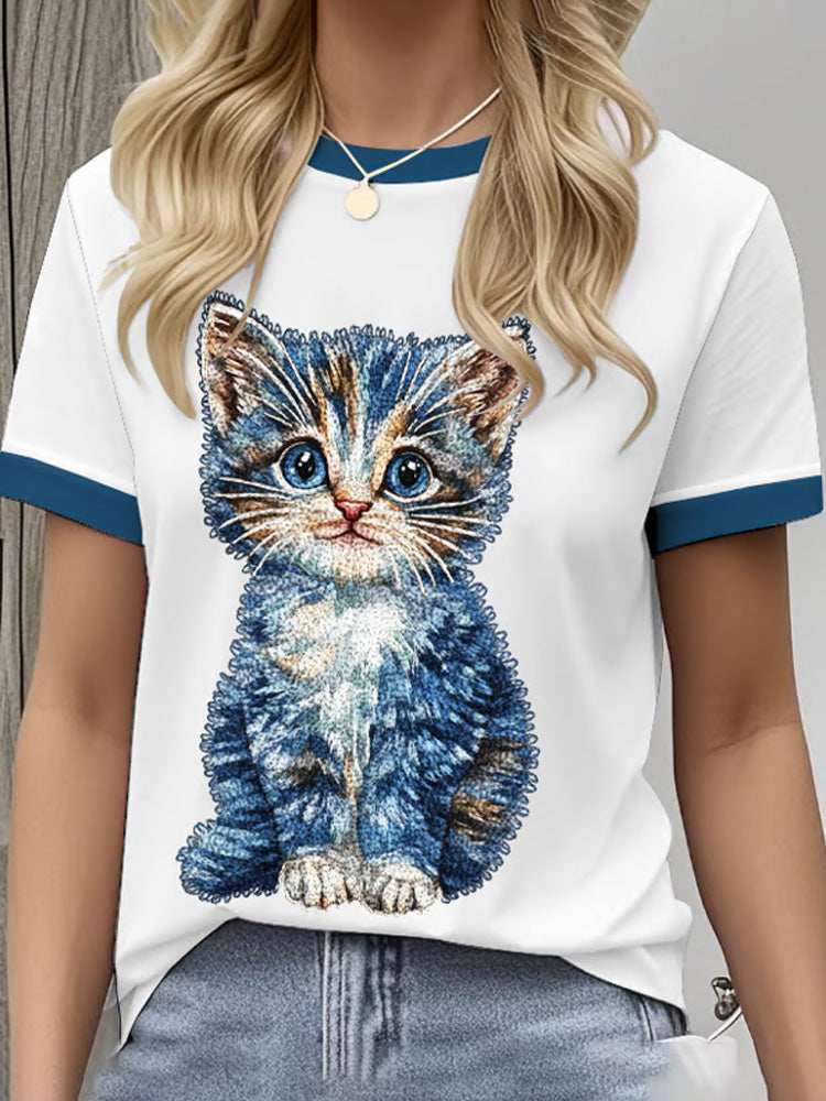 Anmutig gestaltete T-Shirt