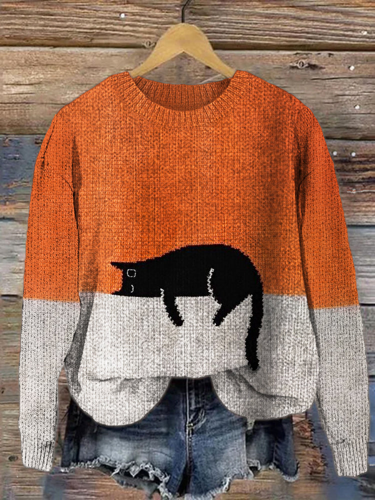 Klassisch designter Pullover