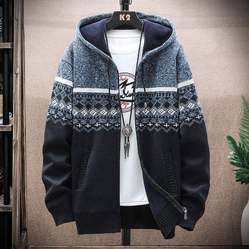Zeitloser Vintage-Stil Strickjacke