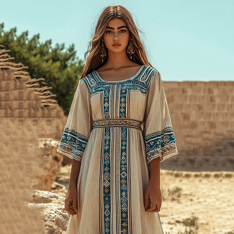Anmutig gestaltete Kleid