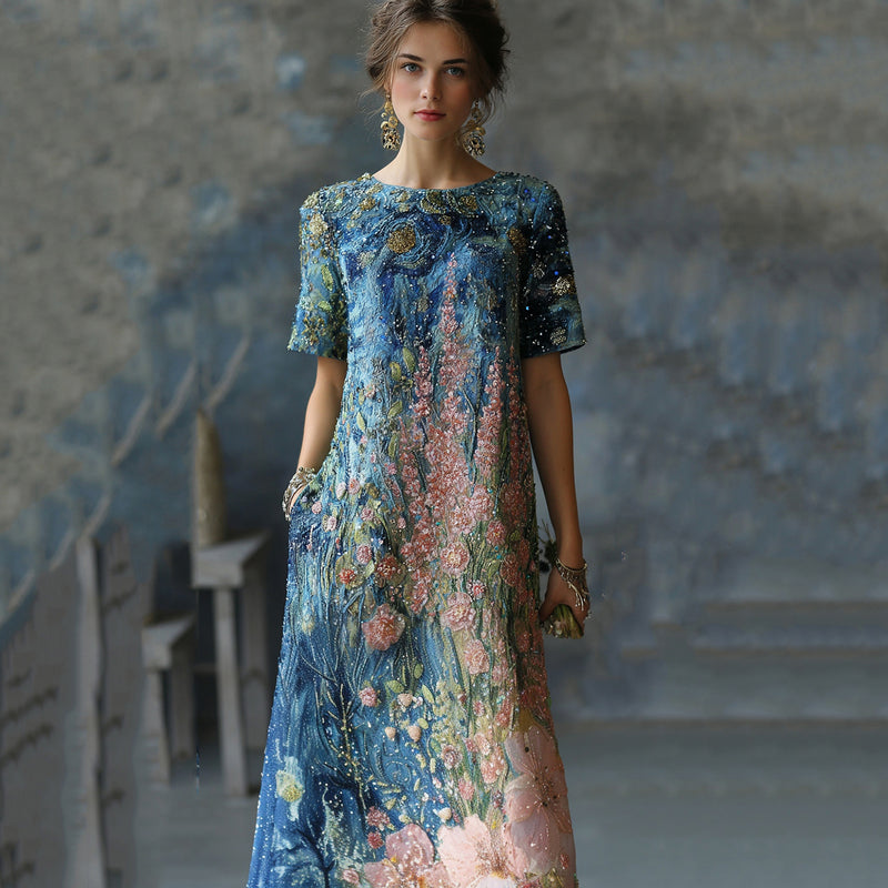 Anmutig gestaltete Kleid