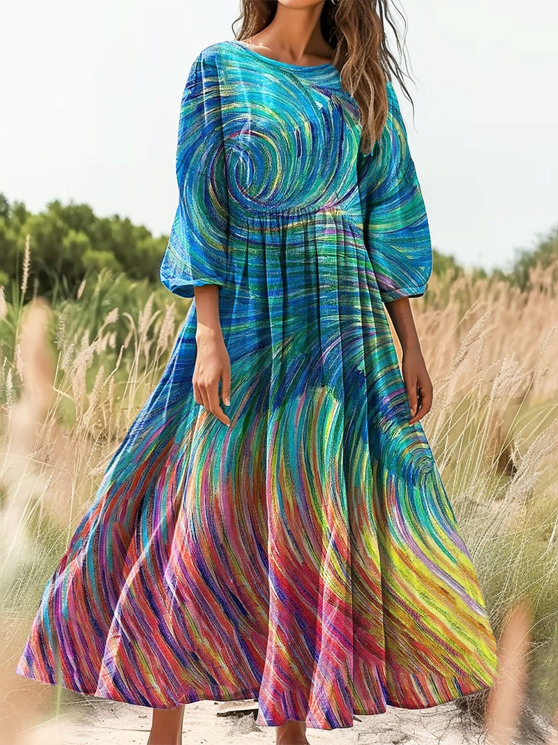Klassische Vintage Kleid