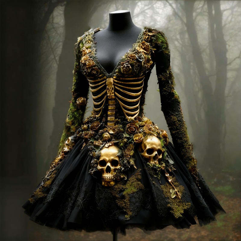 Zeitloser Vintage-Stil Kleid