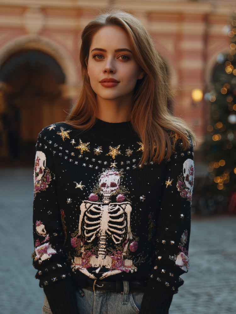 Zeitloser Vintage-Stil Pullover