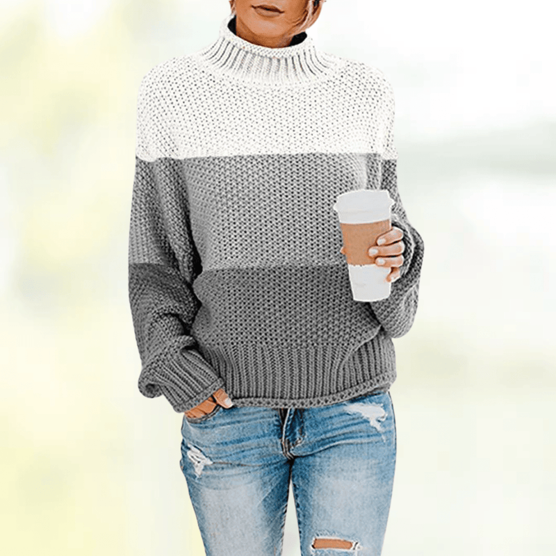 MW | Eleganter gestreifter Pullover
