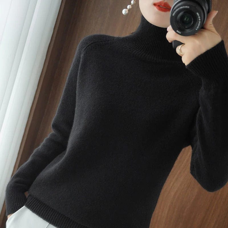 MW | Stylischer Rollkragenpullover