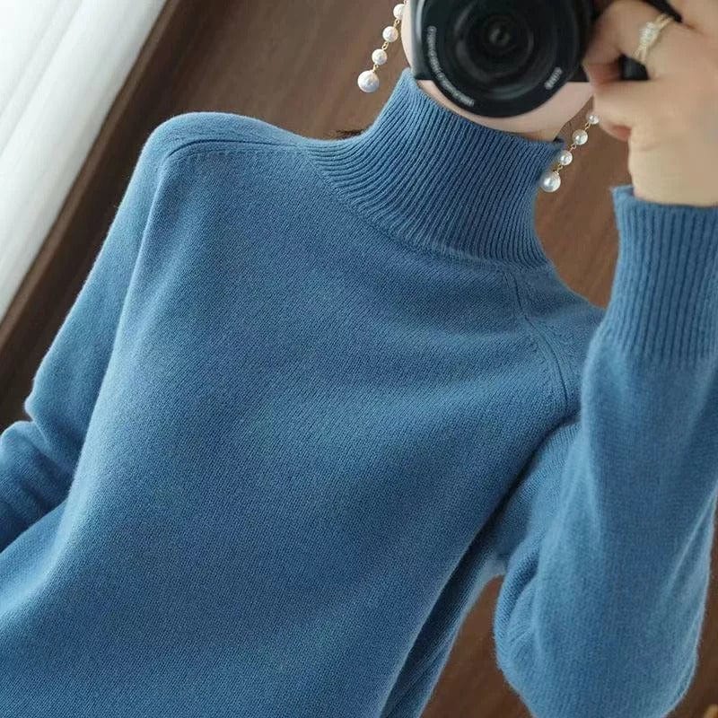 MW | Stylischer Rollkragenpullover