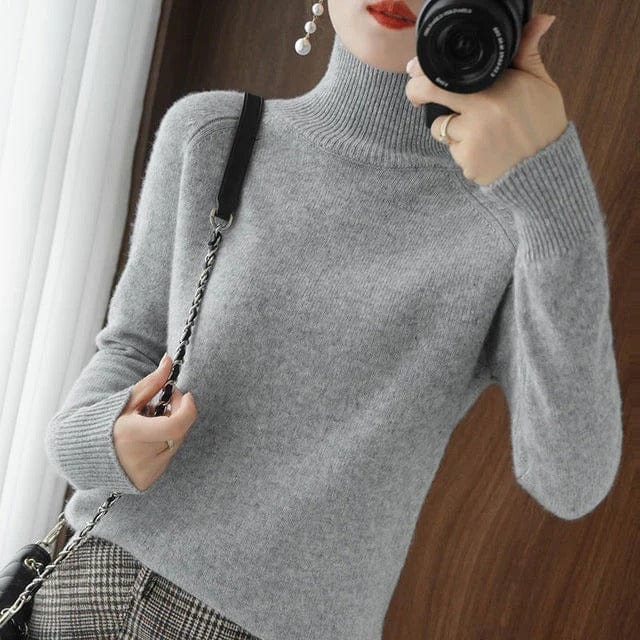 MW | Stylischer Rollkragenpullover