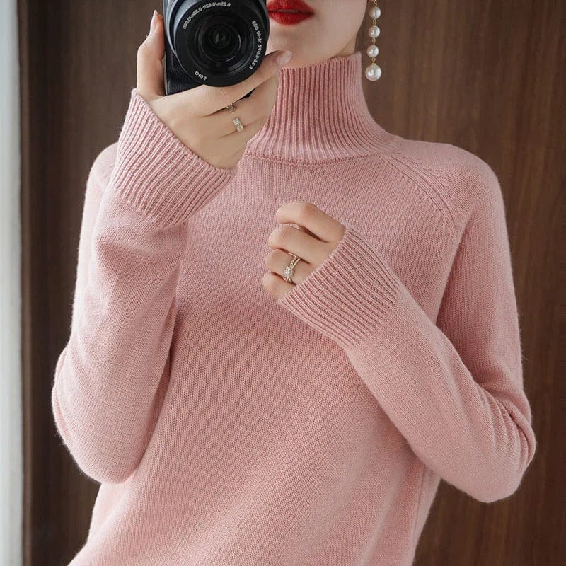 MW | Stylischer Rollkragenpullover